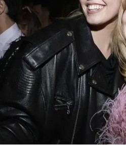 Reneé Rapp Mean Girls 2024 Black Biker Jacket