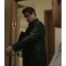 Reptile 2023 Benicio Del Toro Black Leather Blazer