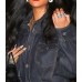 Rihanna Black Denim Jacket