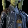 Star Wars Squadrons Hera Syndulla Brown Leather Jacket