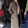 The Bricklayer 2024 Nina Dobrev Trench Coat The Bricklayer 2024 Nina Dobrev Trench Coat