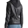 The Celeste Black Bomber Womens Leather Jacket The Celeste Black Bomber Womens Leather Jacket