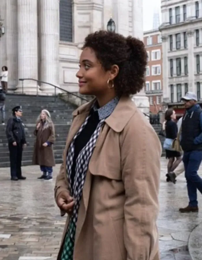 The Flash 2023 Iris West Brown Coat The Flash 2023 Iris West Brown Coat