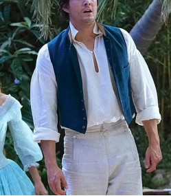 The Little Mermaid 2023 Jonah Hauer-King Vest