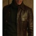 The Sacrifice Game 2023 Mena Massoud (Jude) Brown Leather Jacket