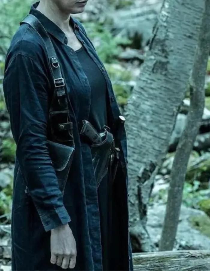 The Walking Dead 2024 Jadis Cotton Long Coat The Walking Dead 2024 Jadis Cotton Long Coat