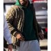 They Cloned Tyrone 2023 John Boyega Quilted Green Jacket