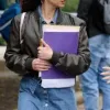 True Justice: Family Ties 2024 Sabrina Saudin (PJ) Black Bomber Jacket True Justice: Family Ties 2024 Sabrina Saudin (PJ) Black Bomber Jacket