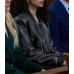 True Justice: Family Ties 2024 Sabrina Saudin (PJ) Black Bomber Jacket