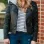 Bagheria Women's Top Notch Black Leather Jacket