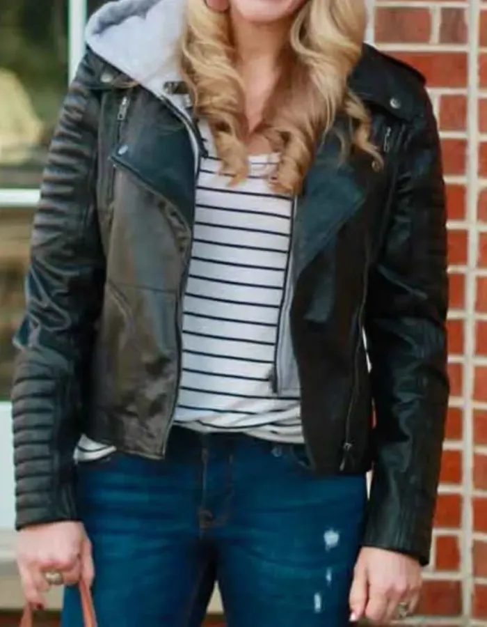 Bagheria Women's Top Notch Black Leather Jacket Bagheria Women's Top Notch Black Leather Jacket