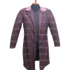 Doctor Who Matt Smith The Doctor Maroon Coat Doctor Who Matt Smith The Doctor Maroon Coat