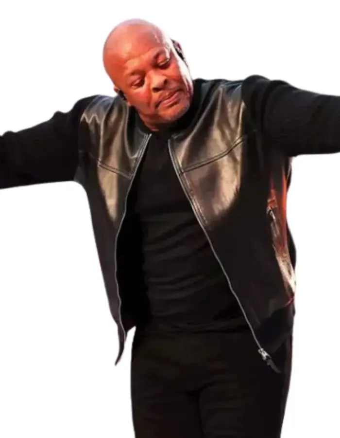 Super Bowl Dr.Dre Leather Jacket