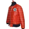 Dragon Ball Z Super Saiyan Orange Leather Jacket Dragon Ball Z Super Saiyan Orange Leather Jacket