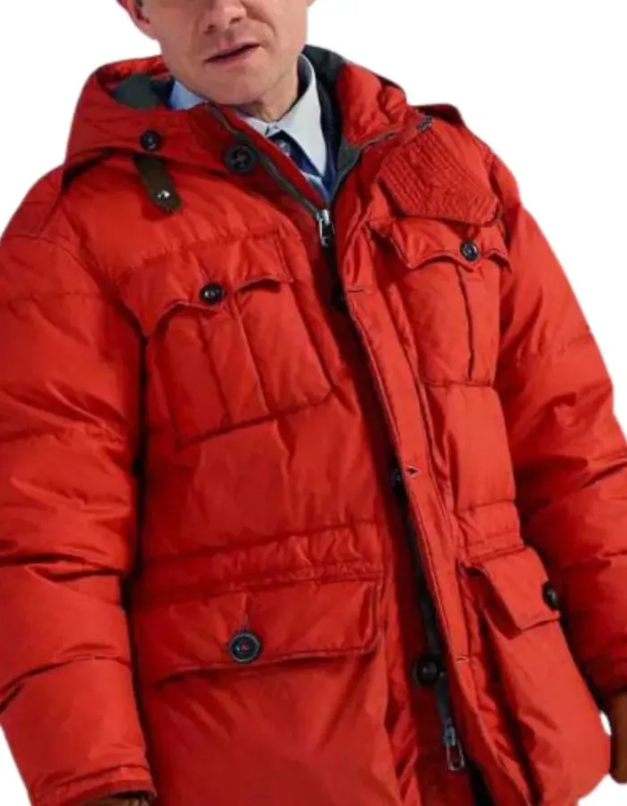 Fargo Martin Freeman (Lester Nygaard) Orange Jacket
