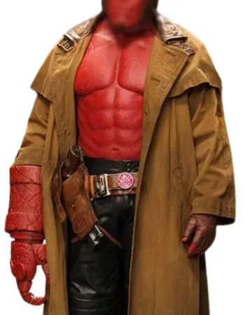 Hellboy 2 The Golden Army Ron Perlman (Hellboy) Cotton Coat