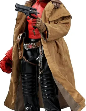 Hellboy 2 The Golden Army Ron Perlman (Hellboy) Cotton Coat Hellboy 2 The Golden Army Ron Perlman (Hellboy) Cotton Coat