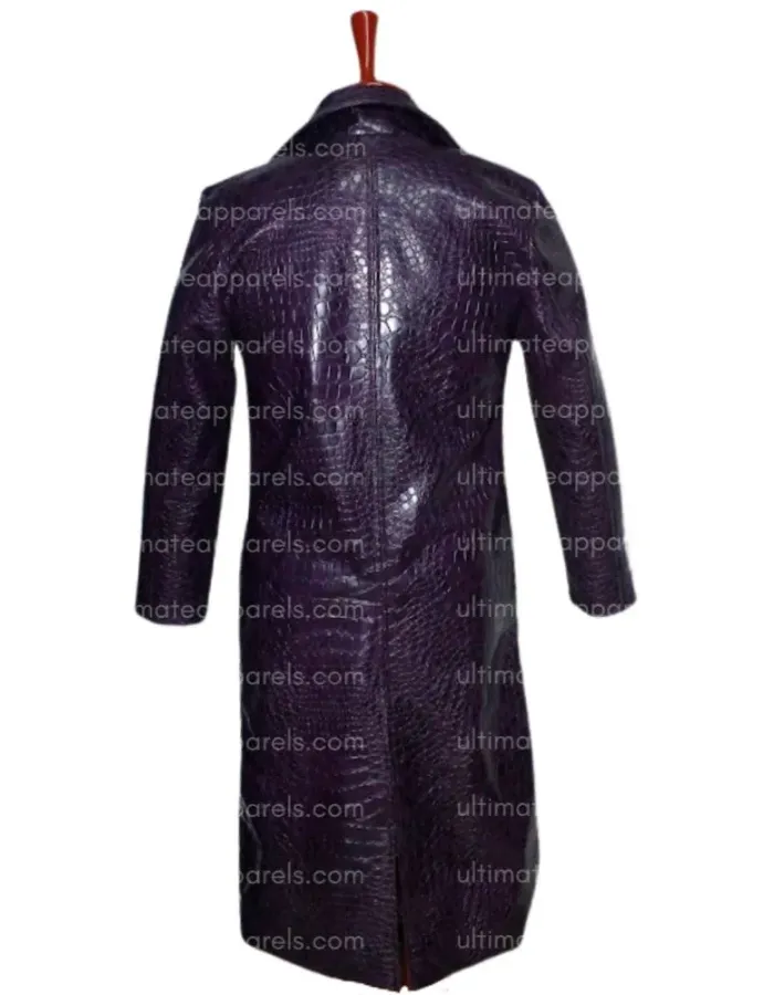 Jared Leto Suicide Squad Crocodile Joker Coat Jared Leto Suicide Squad Crocodile Joker Coat