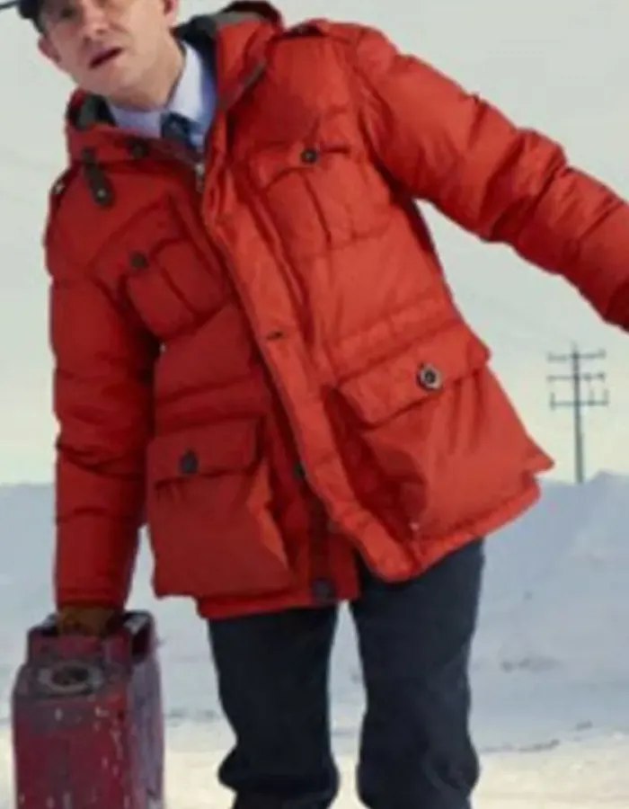 Fargo Martin Freeman (Lester Nygaard) Orange Jacket
