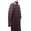 Doctor Who Matt Smith The Doctor Maroon Coat Doctor Who Matt Smith The Doctor Maroon Coat