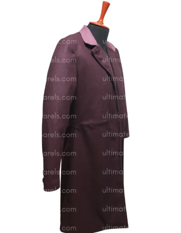 Doctor Who Matt Smith The Doctor Maroon Coat Doctor Who Matt Smith The Doctor Maroon Coat