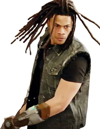 Black Lightning Jordan Calloway (Painkiller) Leather Vest Black Lightning Jordan Calloway (Painkiller) Leather Vest