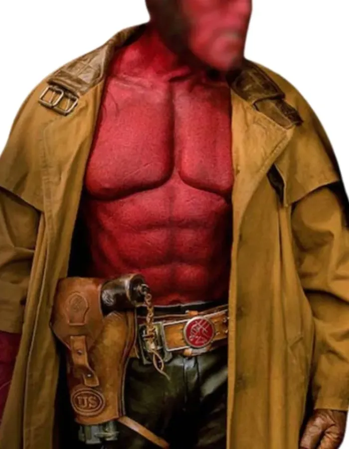 Hellboy 2 The Golden Army Ron Perlman (Hellboy) Cotton Coat