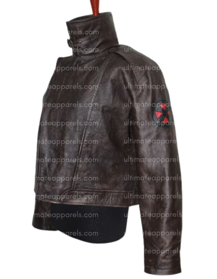 X Men Rogue Brown Leather Jacket X Men Rogue Brown Leather Jacket