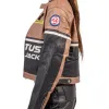 Cactus Jack Brown Leather Jacket Cactus Jack Brown Leather Jacket
