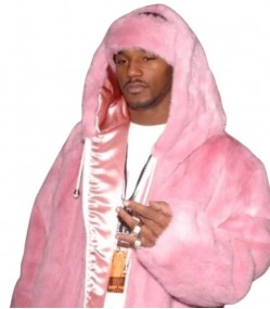 Cam’ron (American Rapper) Fur Pink Jacket