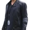 Power Rangers Rpm Dan Ewing (Dillon) Leather Jacket
