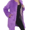 Taylor Swift Purple Fur Coat
