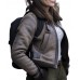 Tracker Sofia Pernas Leather Shearling Jacket