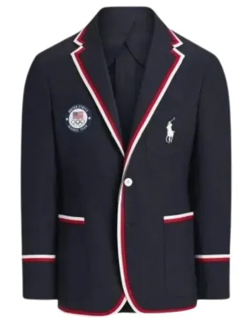 Usa Olympics Team Golf Cotton Coat