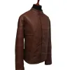 Fast X 2023 Jason Momoa (Dante) Brown Leather Jacket