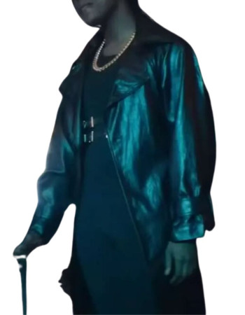 BMF Henrietta Andreas Black Leather Coat BMF Henrietta Andreas Black Leather Coat