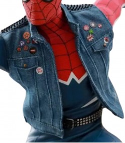 Across The Spider-Verse Spider-Punk Denim Vest