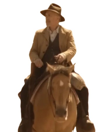 Dead for A Dollar 2022 Max Borlund (Christoph Waltz) Cotton Coat