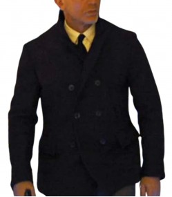 Skyfall Daniel Craig (James Bond) Wool Peacoat