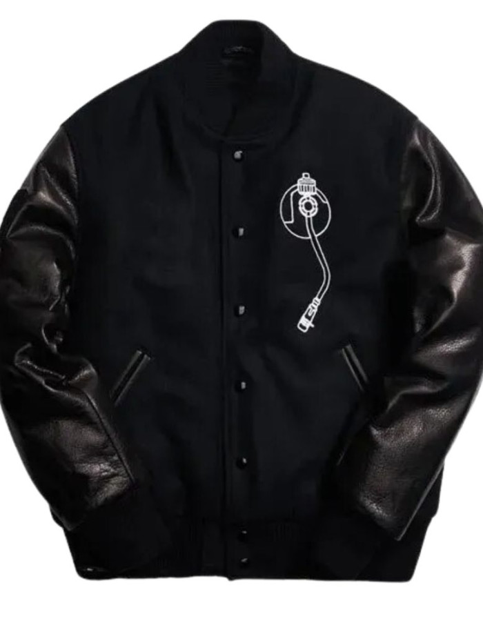 Def Jam Recordings Wool Bomber Jacket Def Jam Recordings Wool Bomber Jacket