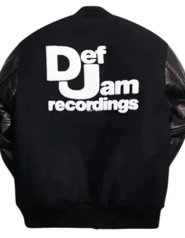 Def Jam Recordings Wool Bomber Jacket