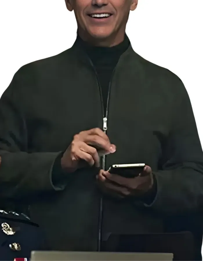 Don’t Look Up Mark Rylance (Peter Isherwell) Suede Jacket