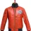 Dragon Ball Z Super Saiyan Orange Leather Jacket
