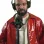 Drake On The Radar Red Leather Jacket
