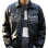 Ed Hardy Bomber Leather Jacket