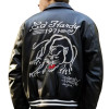 Ed Hardy Bomber Leather Jacket Ed Hardy Bomber Leather Jacket