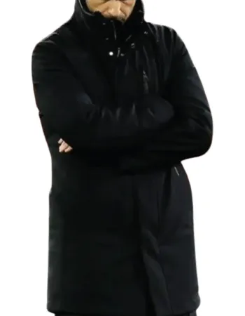 EFL Mikel Arteta Black Cotton Jacket
