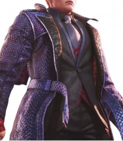 Tekken 8 Kazuya Mishima Leather Coat