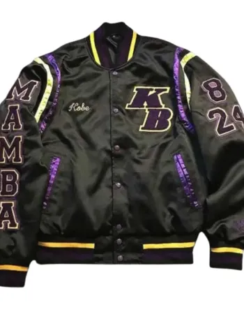 Stephen A Smith Kobe Bryant Satin Jacket