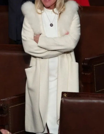 Marjorie Taylor Greene Wool Coat